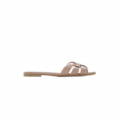 YSL TRIBUTE MULES IN PATENT LEATHER 571952B8I009935